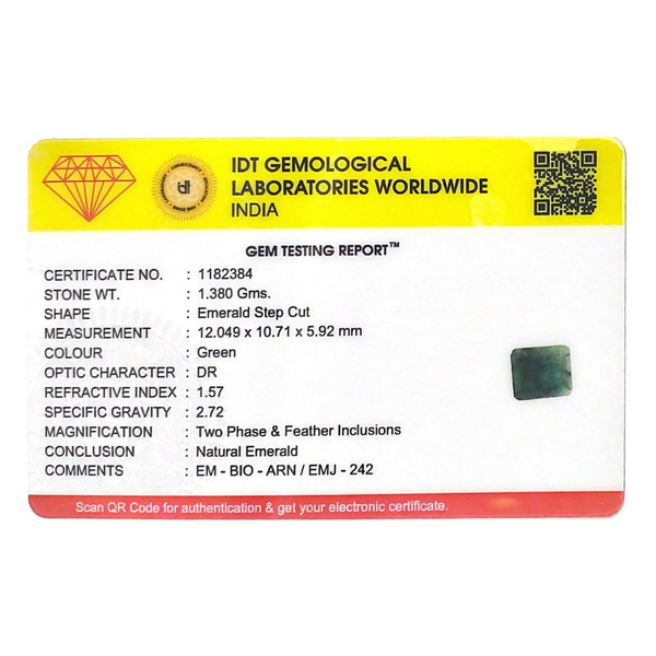 Emerald - 6.9 Carat - Pramogh