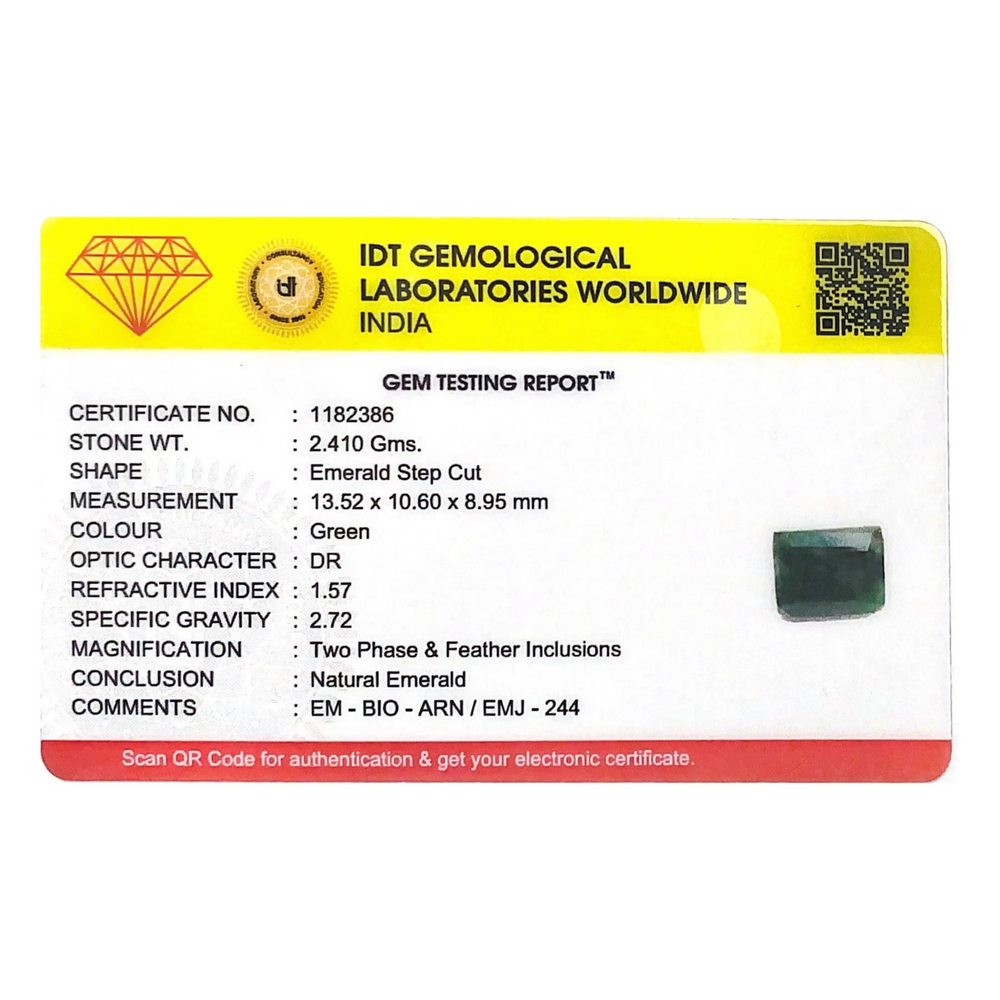 Emerald - 12.05 Carat - Pramogh