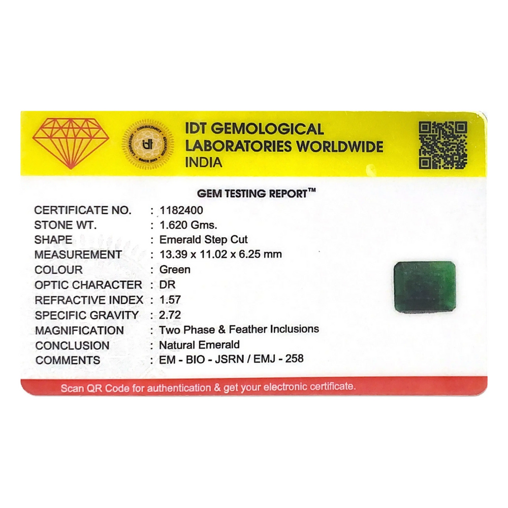 Emerald - 8.1 Carat - Pramogh