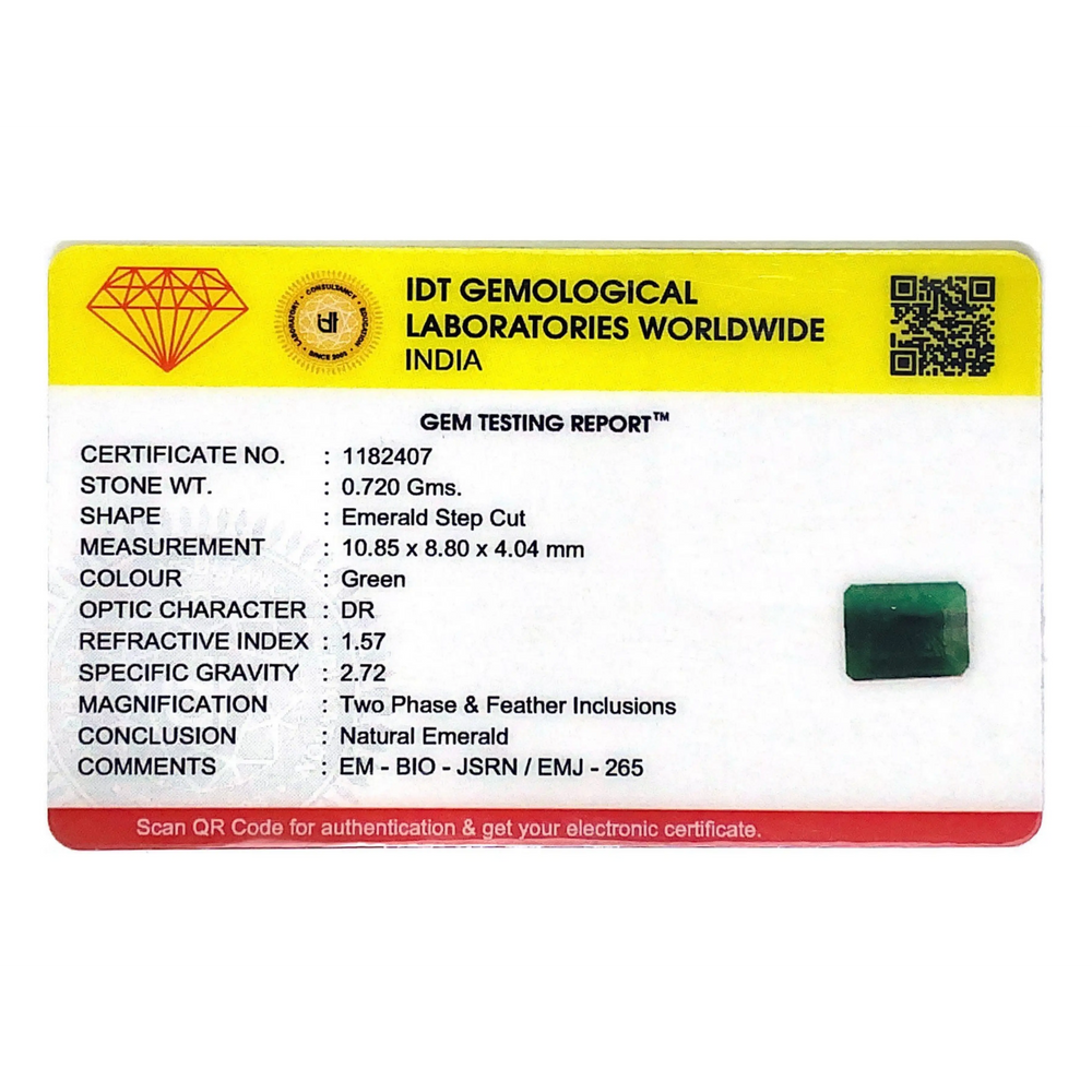 Emerald - 3.6 Carat - Pramogh