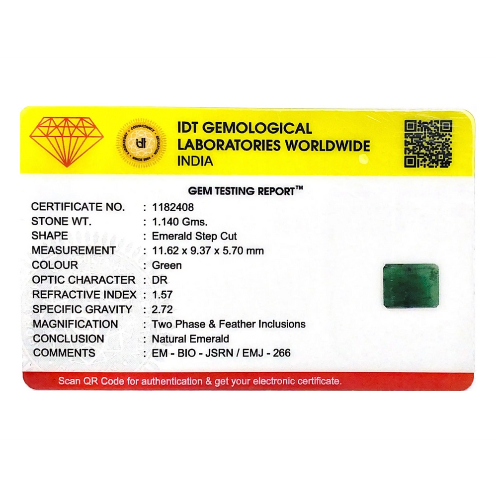 Emerald - 5.7 Carat - Pramogh