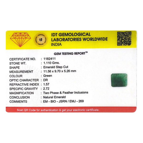 Emerald - 5.55 Carat