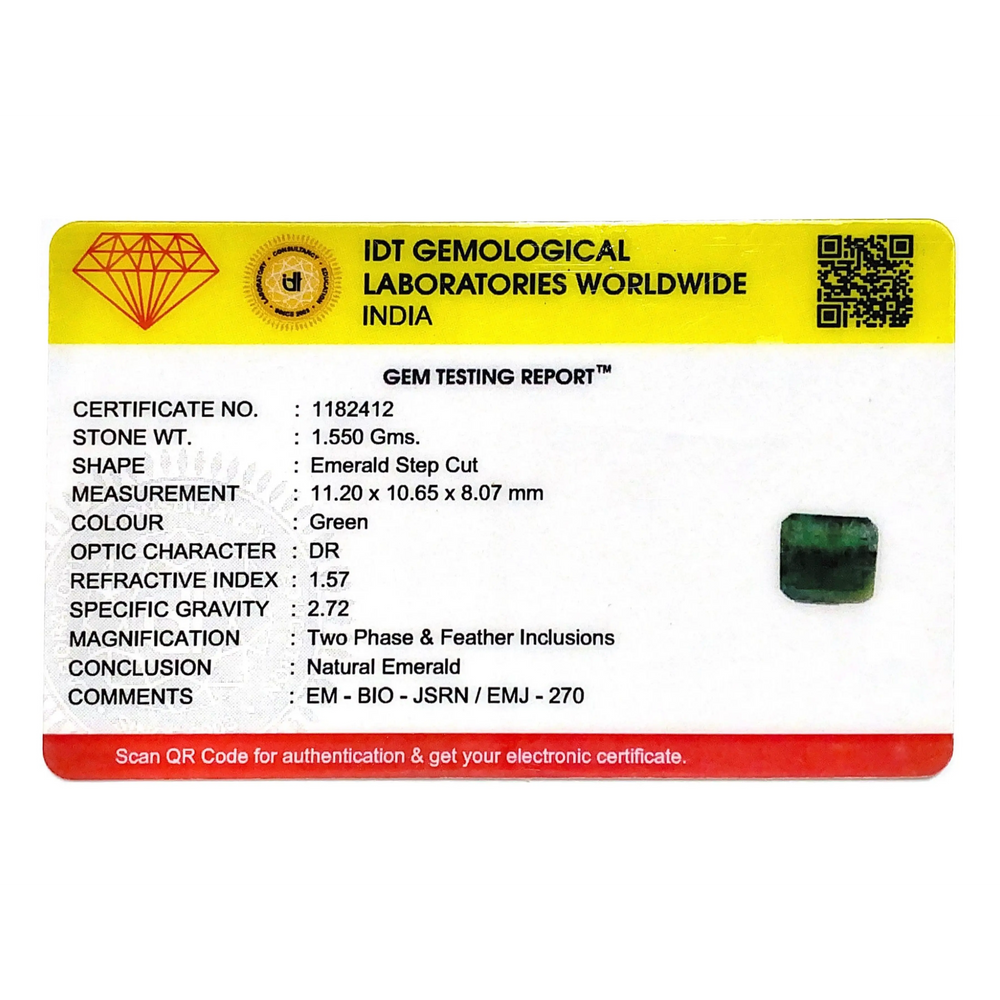 Emerald - 7.75 Carat - Pramogh