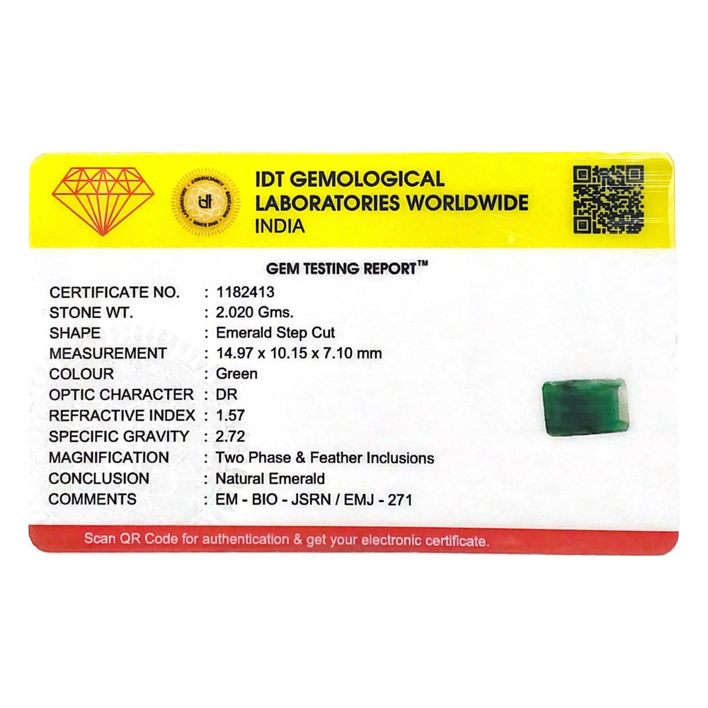 Emerald - 10.1 Carat - Pramogh