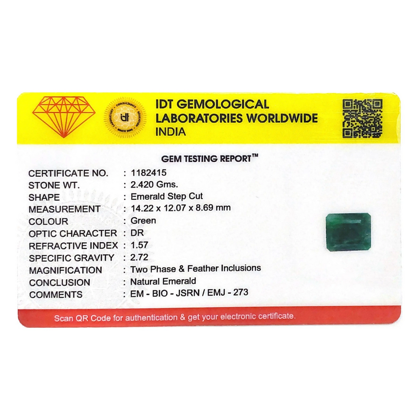 Emerald - 12.1 Carat - Pramogh