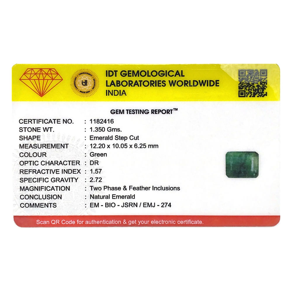 Emerald - 6.75 Carat - Pramogh