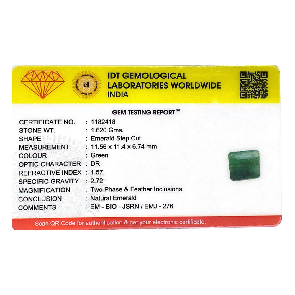 Emerald - 8.1 Carat - Pramogh