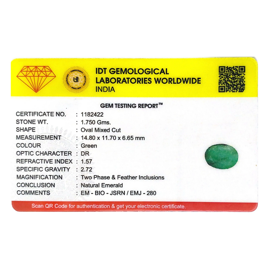Emerald - 8.75 Carat - Pramogh