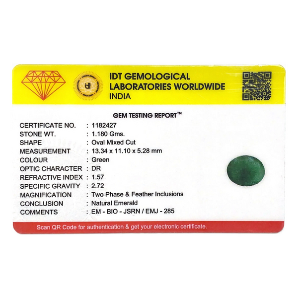 Emerald - 5.9 Carat - Pramogh