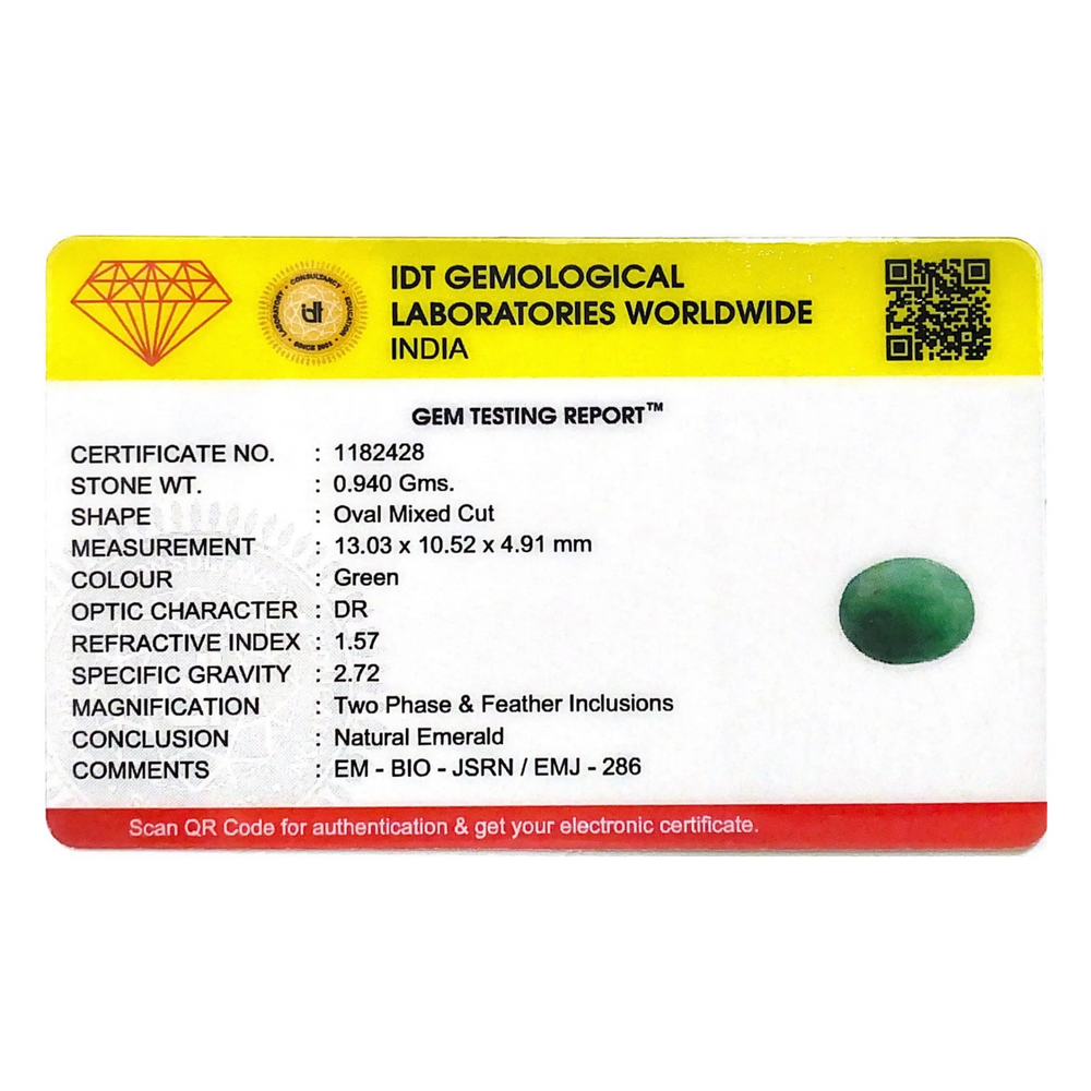 Emerald - 4.7 Carat - Pramogh