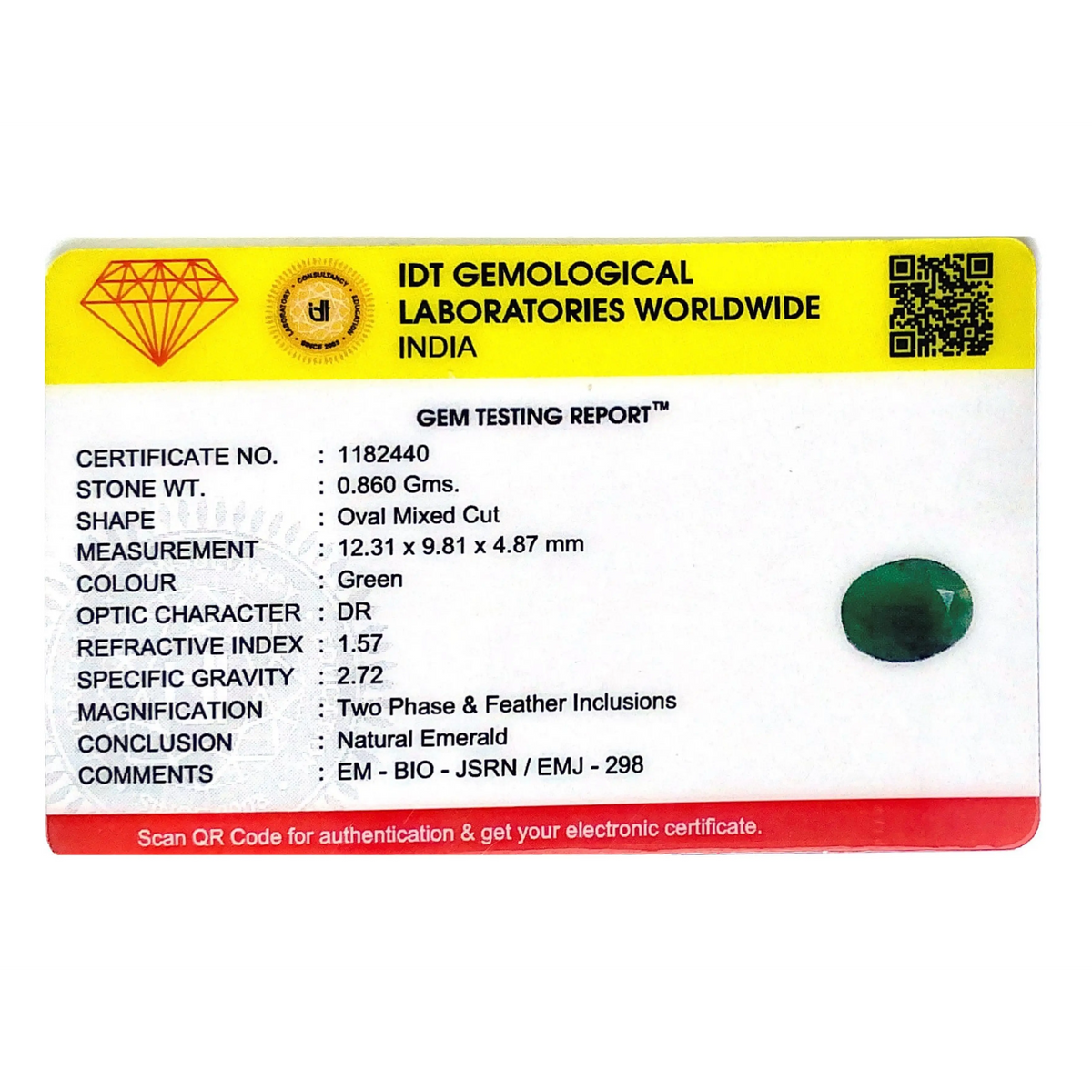 Emerald - 4.3 Carat - Pramogh