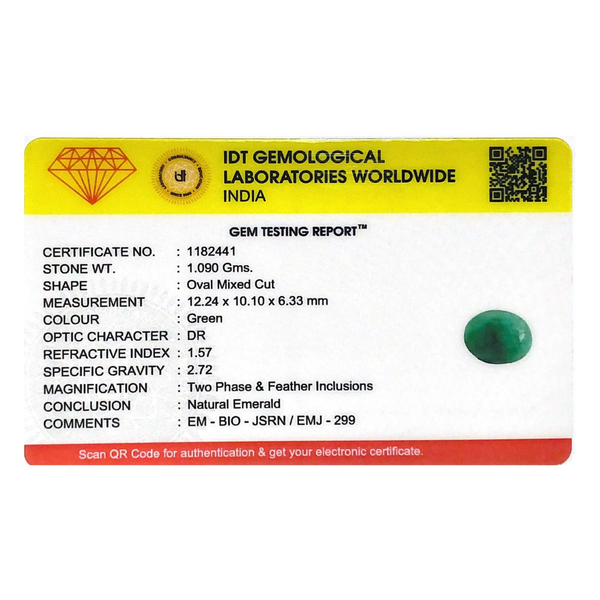 Emerald - 5.45 Carat - Pramogh