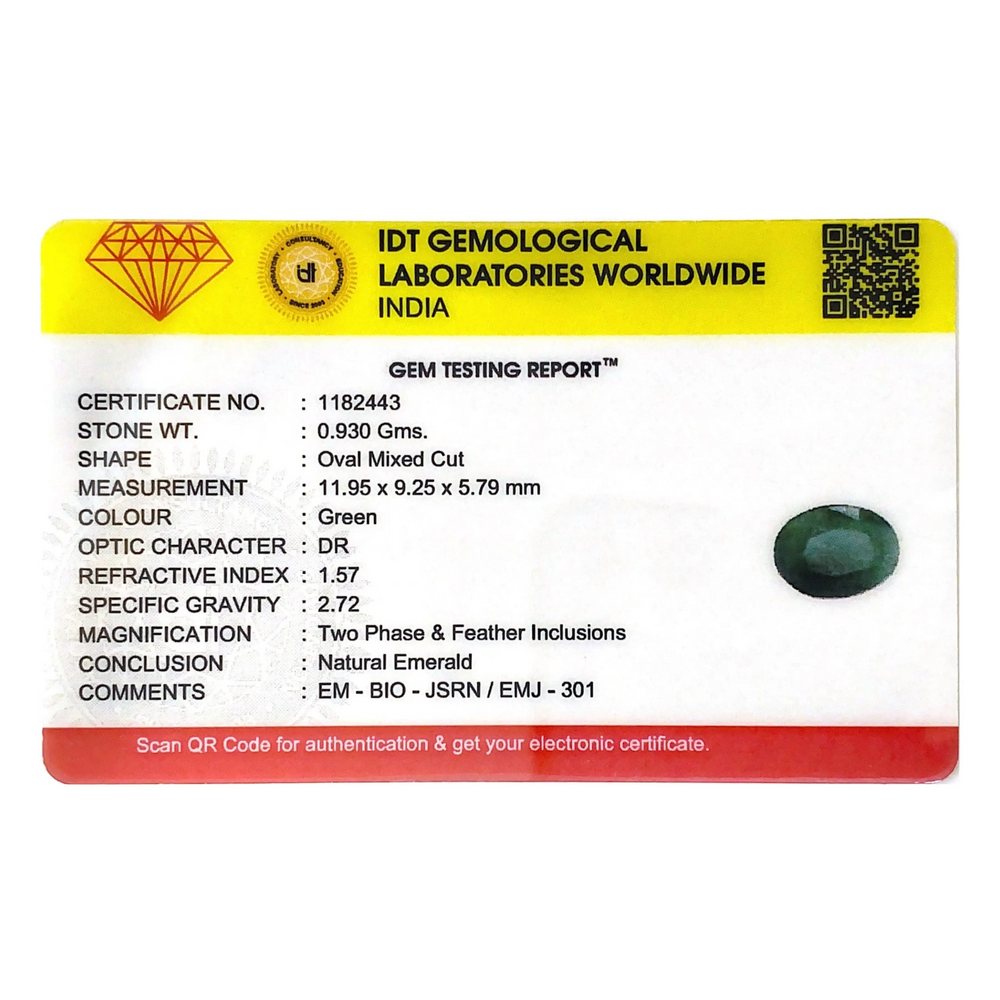 Emerald - 4.65 Carat - Pramogh