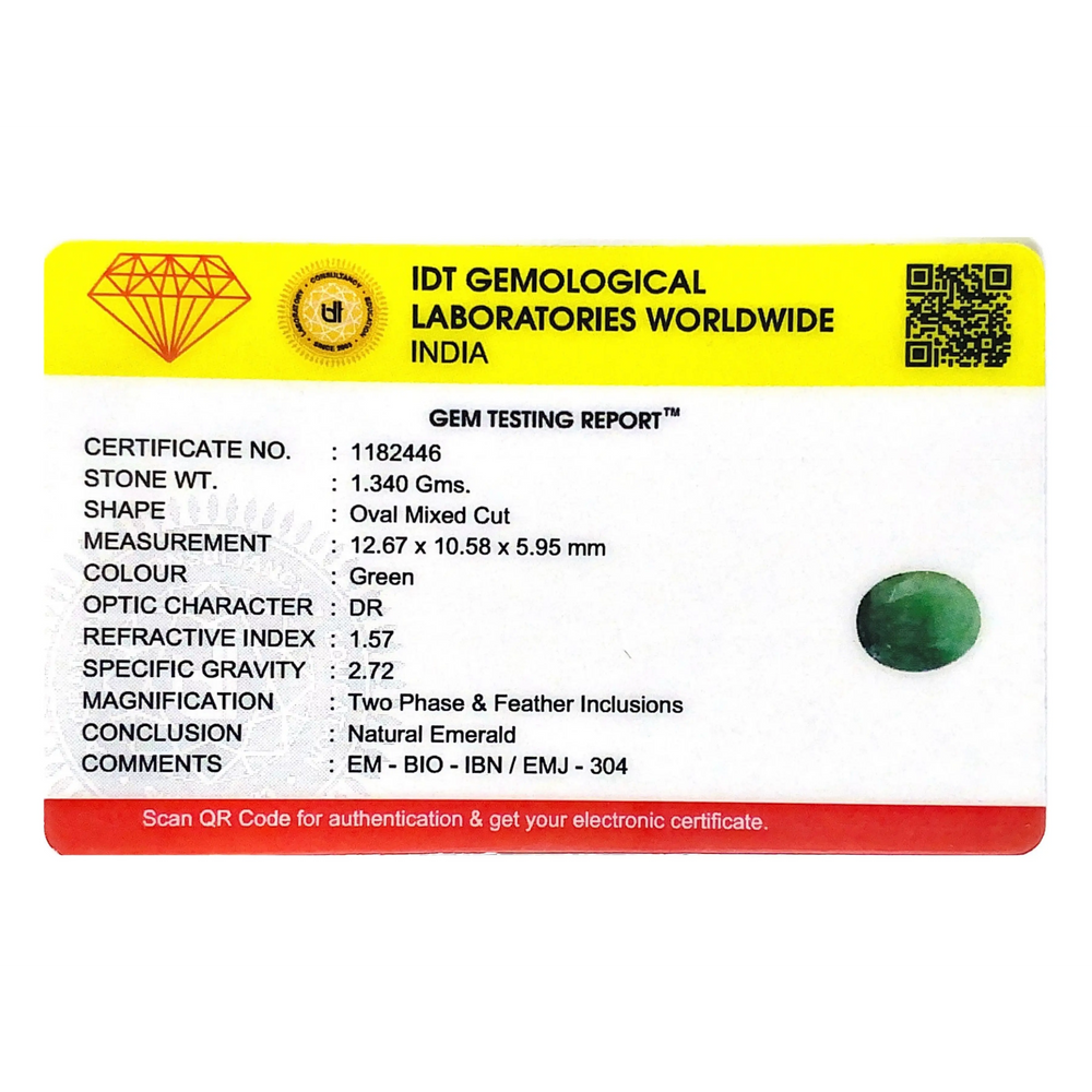 Emerald - 6.7 Carat - Pramogh