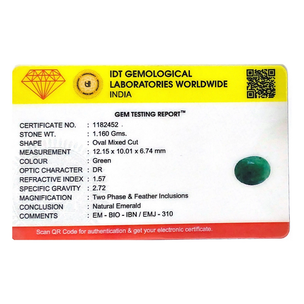 Emerald - 5.8 Carat - Pramogh