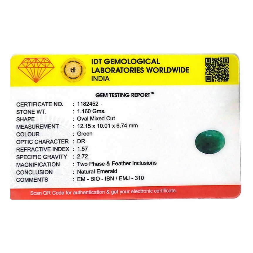 Emerald - 5.8 Carat - Pramogh
