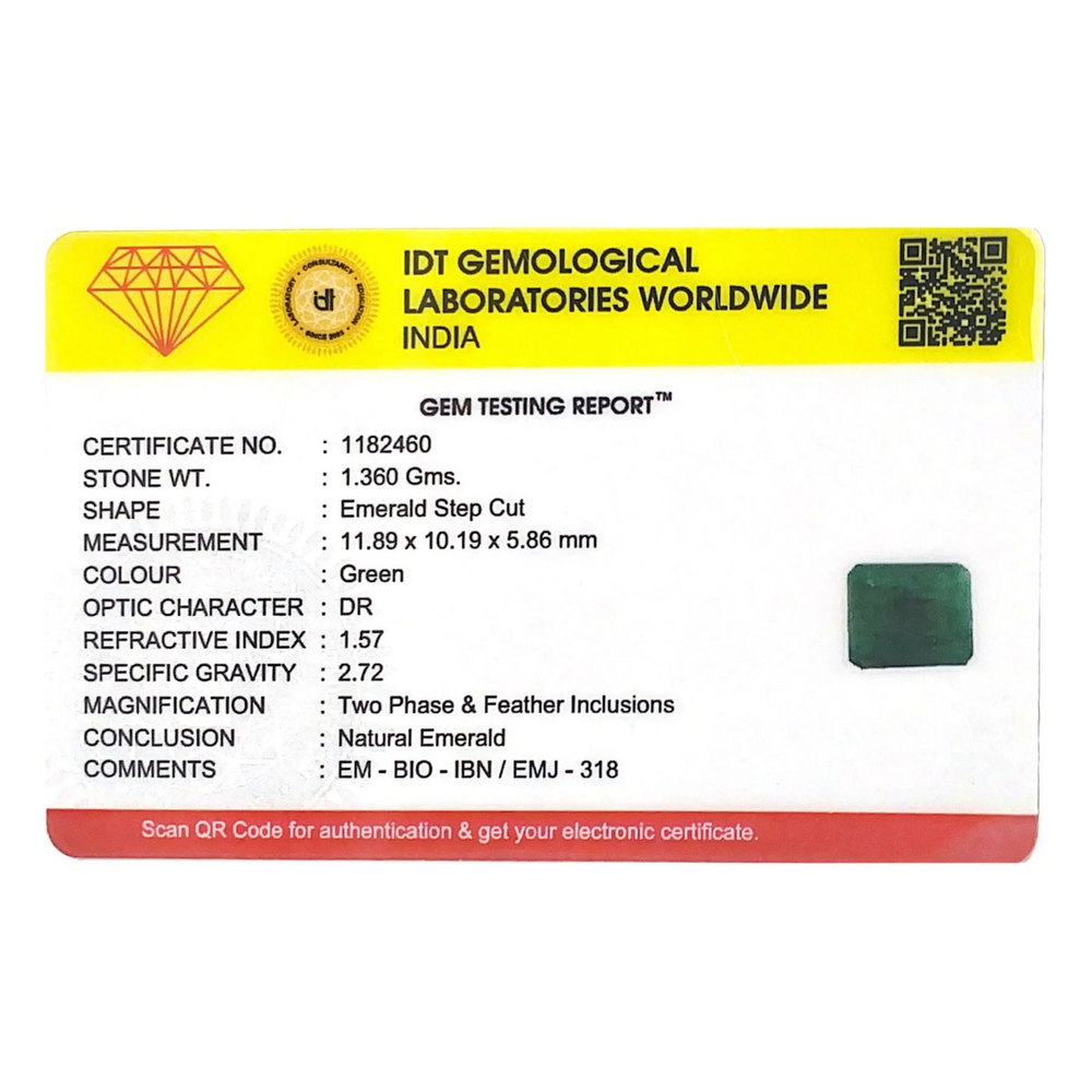 Emerald - 6.8 Carat - Pramogh