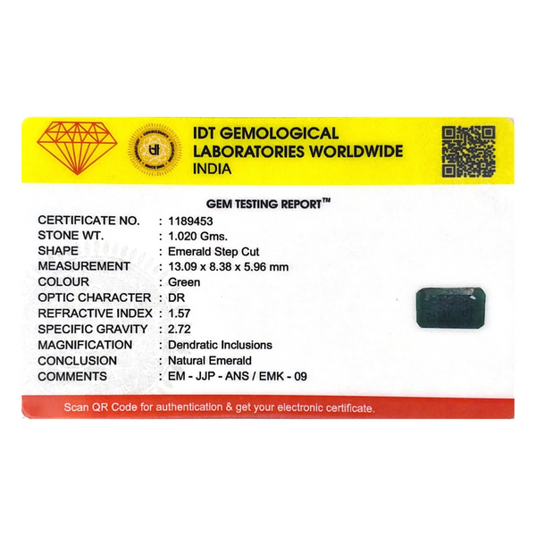 Emerald - 5.1 Carat