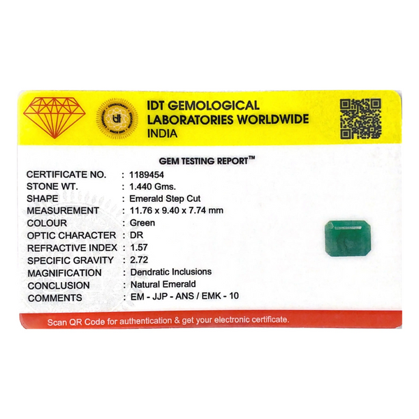 Emerald - 7.2 Carat