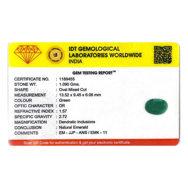 Emerald - 5.45 Carat
