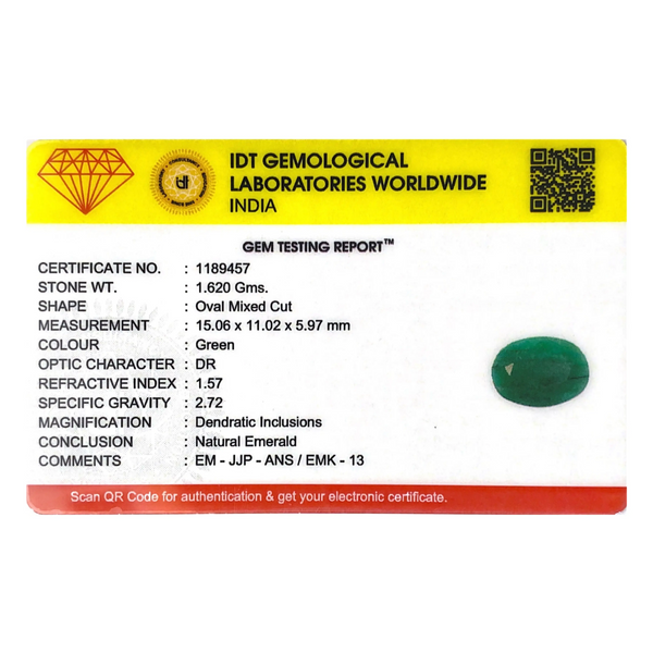 Emerald - 8.1 Carat