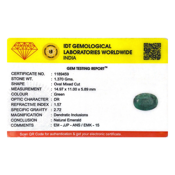 Emerald - 6.85 Carat
