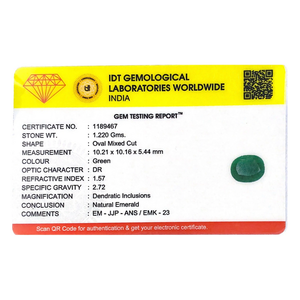 Emerald - 6.1 Carat