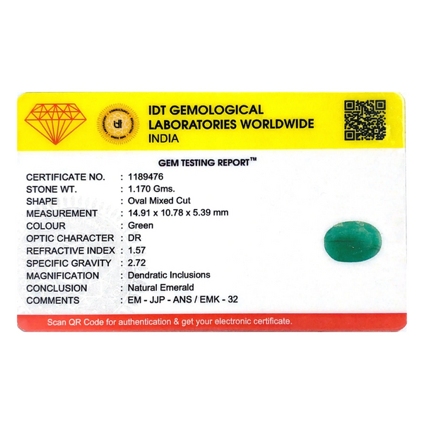 Emerald - 5.85 Carat
