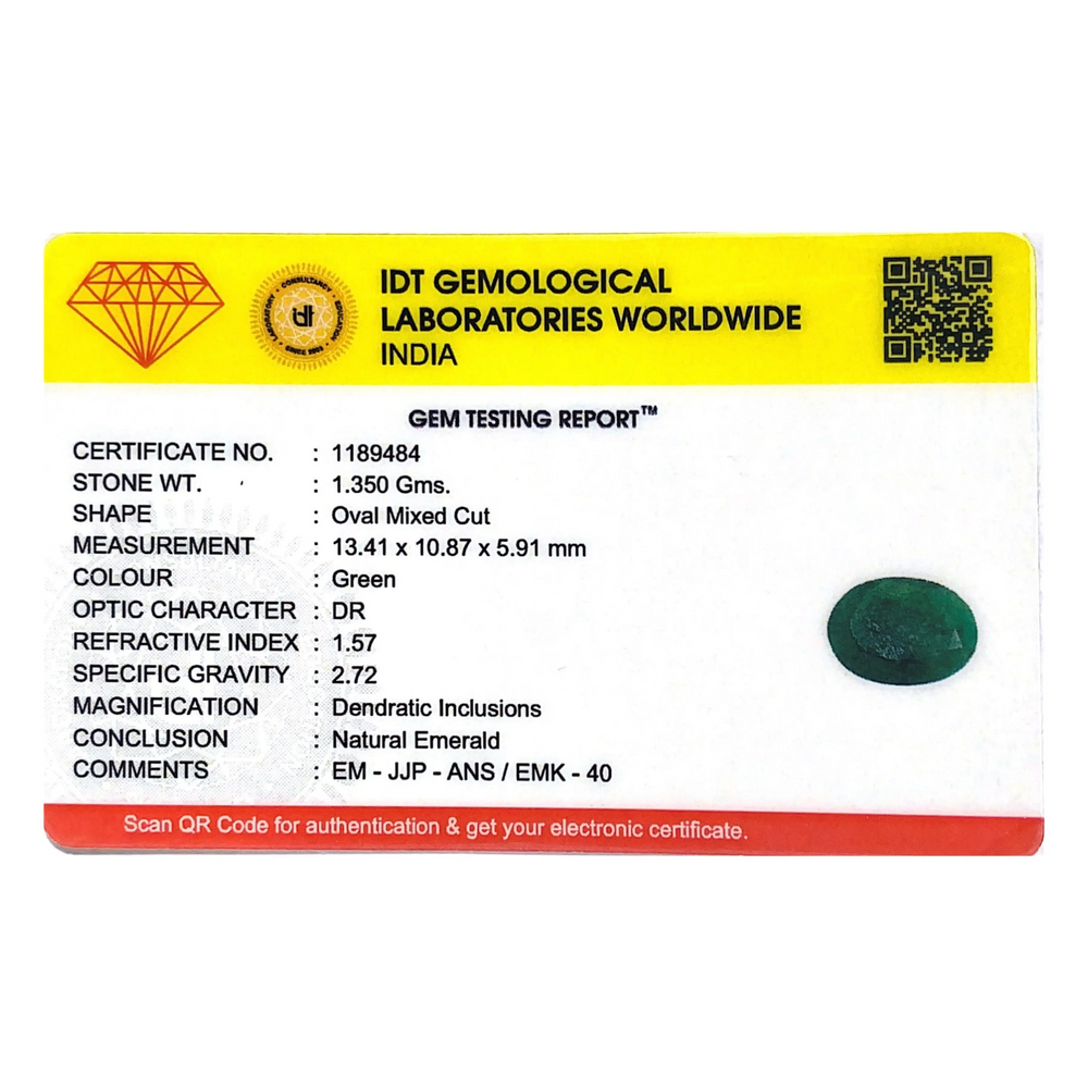 Emerald - 6.75 Carat