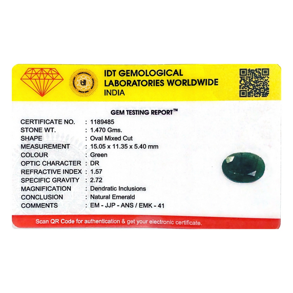 Emerald - 7.35 Carat