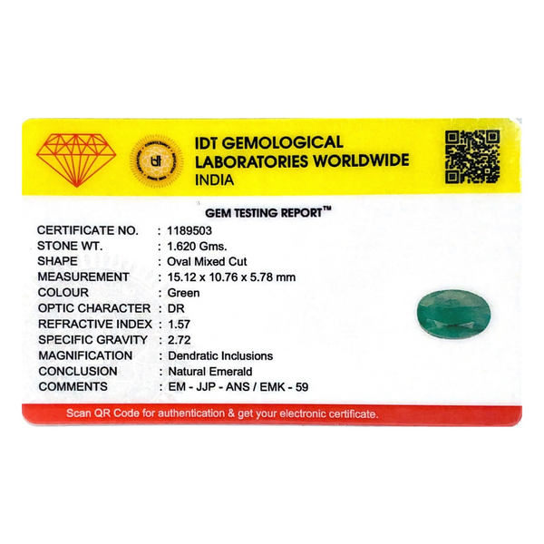 Emerald - 8.1 Carat