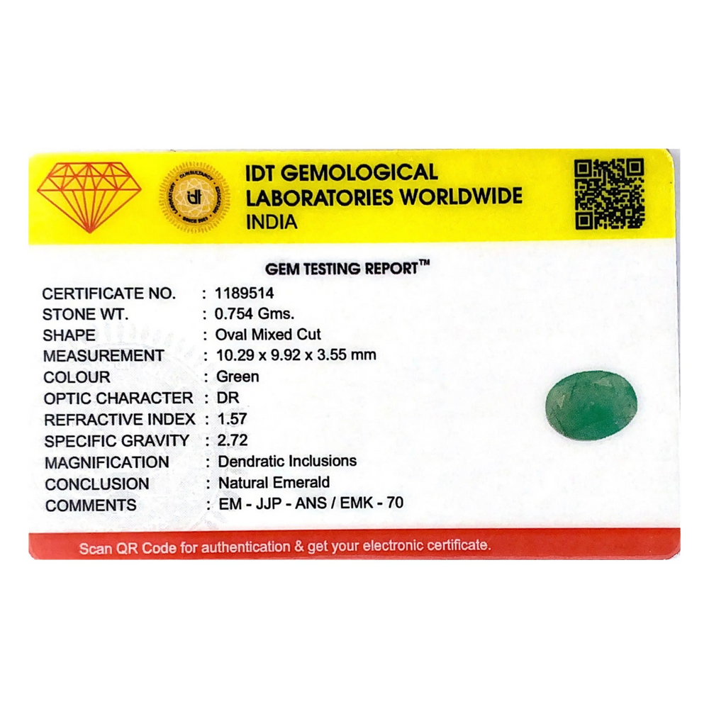 Emerald - 3.77 Carat