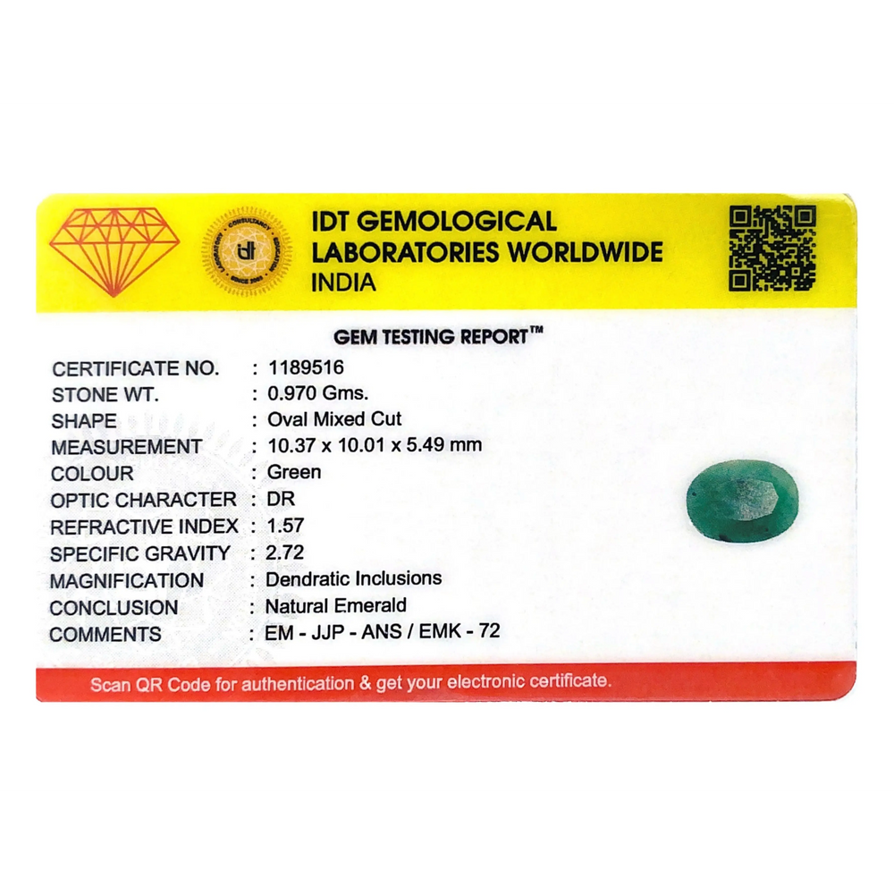 Emerald - 4.85 Carat