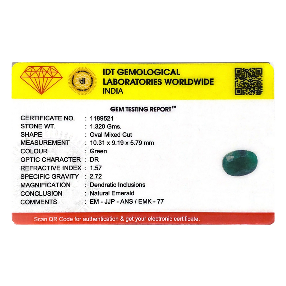 Emerald - 6.6 Carat