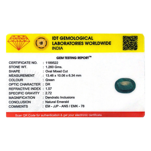 Emerald - 6.3 Carat