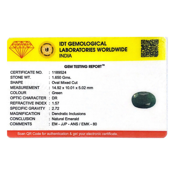 Emerald - 8.25 Carat