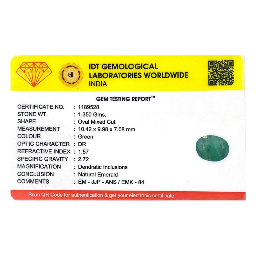 Emerald - 6.75 Carat
