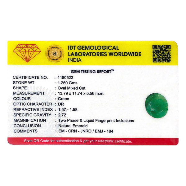 Emerald - 6.3 Carat