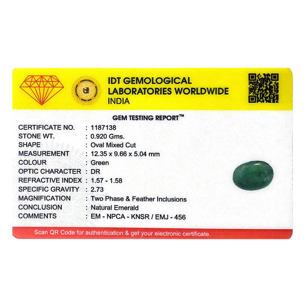 Emerald - 4.6 Carat