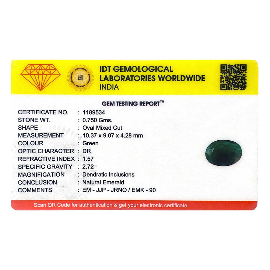 Emerald - 3.75 Carat