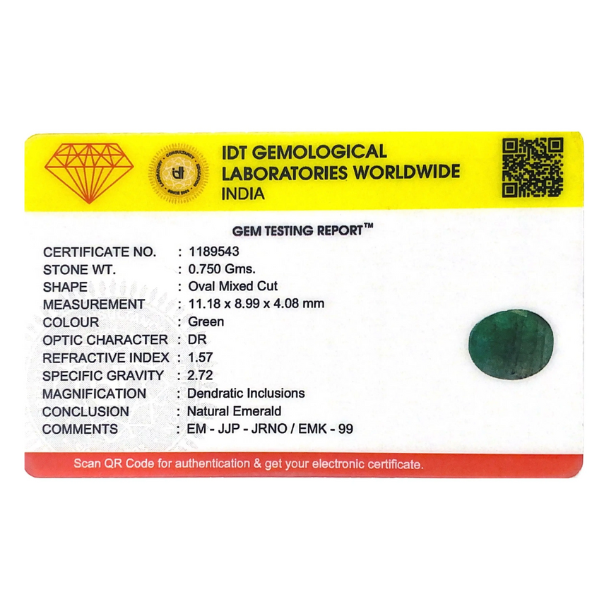 Emerald - 3.75 Carat