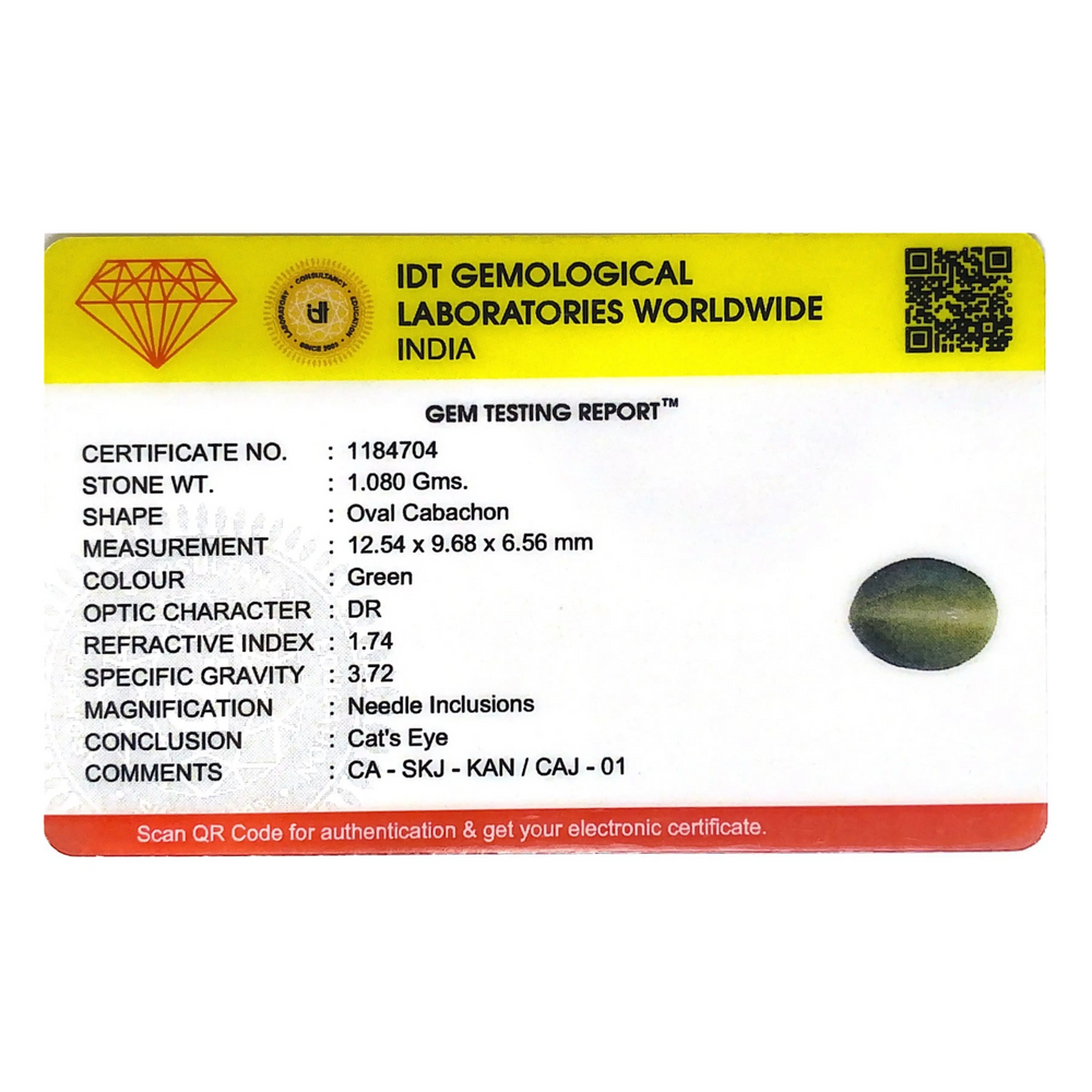 Catseye - 5.4 Carat - Pramogh