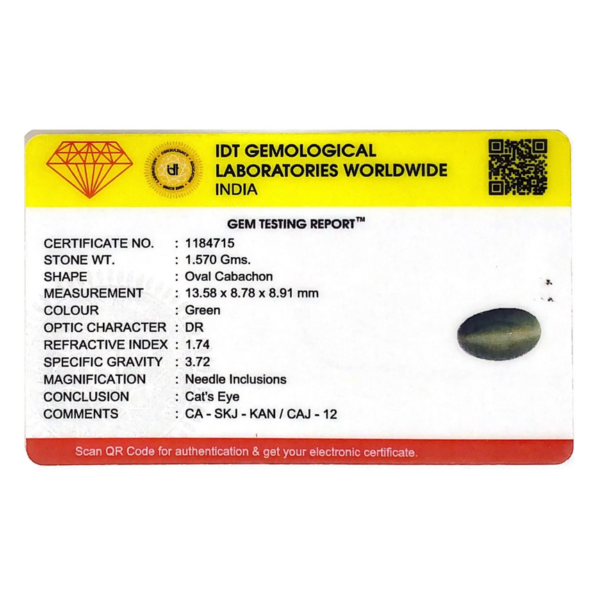 Catseye - 7.85 Carat - Pramogh