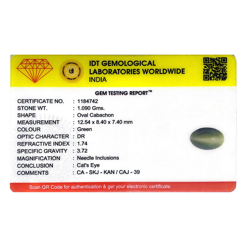 Catseye - 5.45 Carat - Pramogh