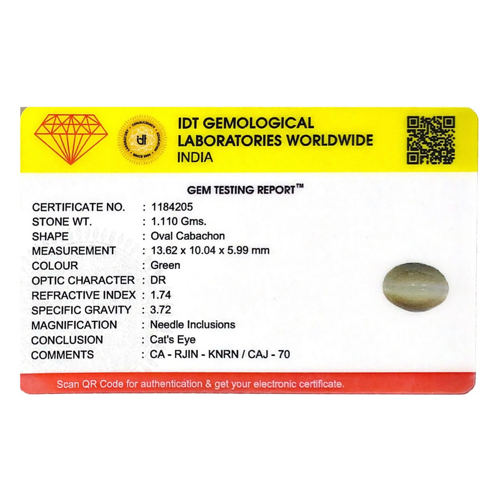 Catseye - 5.55 Carat - Pramogh
