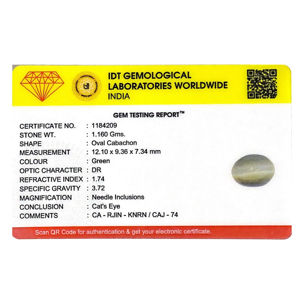 Catseye - 5.8 Carat - Pramogh
