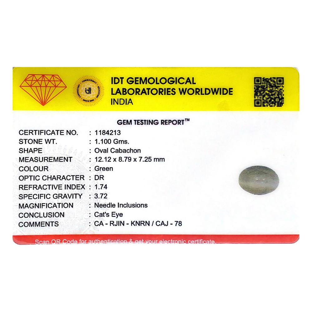 Catseye - 5.5 Carat - Pramogh