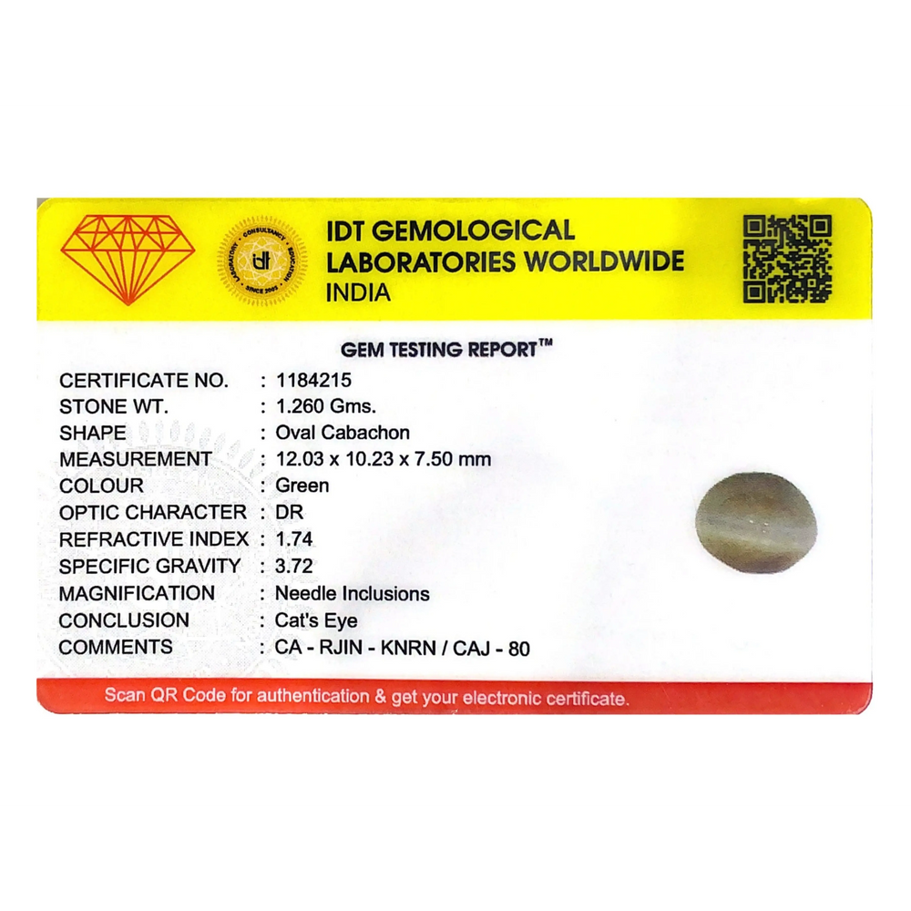 Catseye - 6.3 Carat - Pramogh