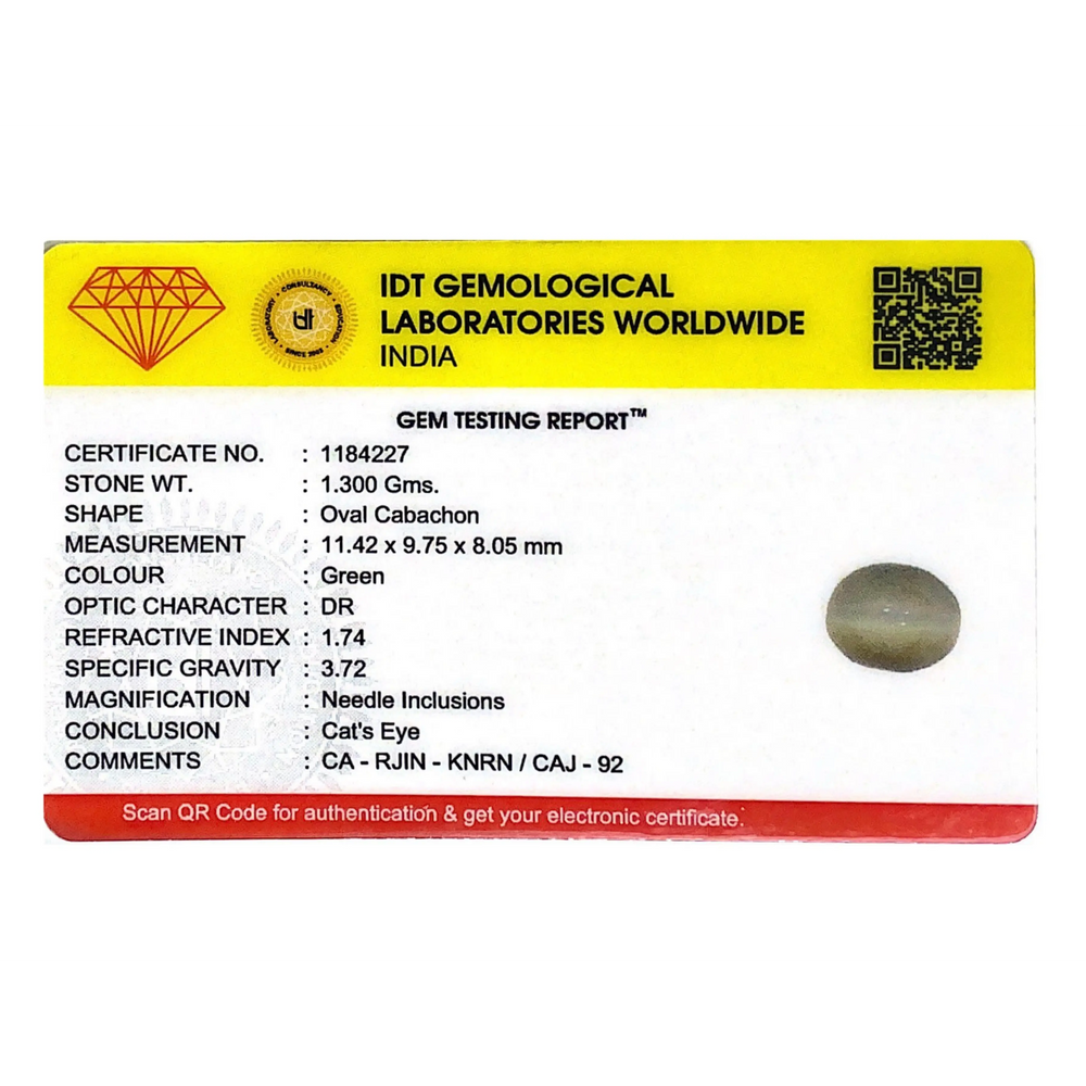 Catseye - 6.5 Carat - Pramogh