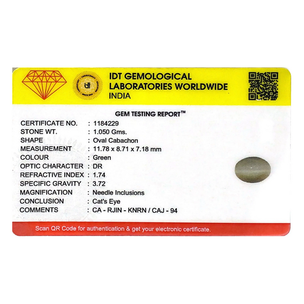 Catseye - 5.25 Carat - Pramogh